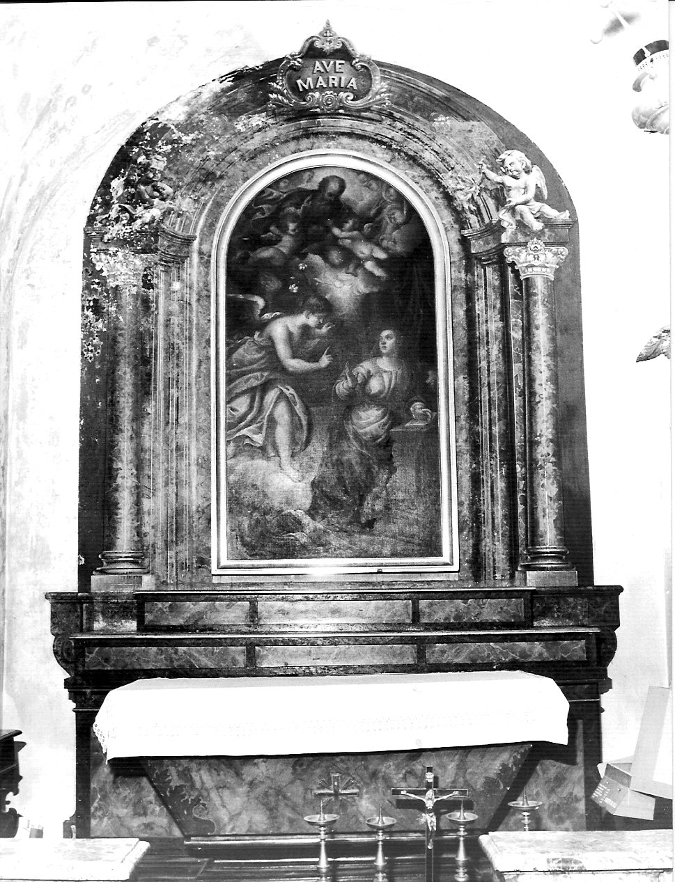 dipinto murale, opera isolata - ambito lombardo (sec. XVIII)
