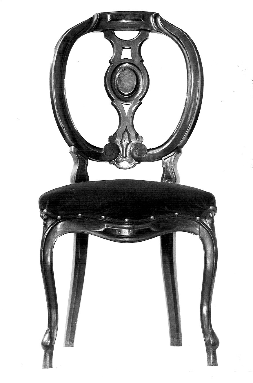 sedia, serie - bottega lombarda (sec. XIX)