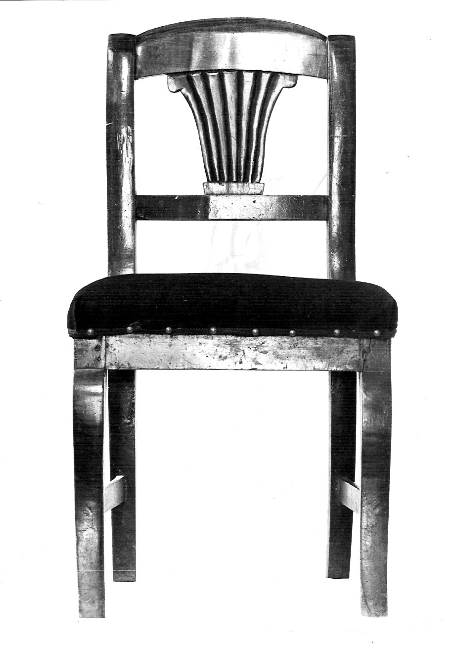 sedia, serie - bottega lombarda (metà sec. XIX)