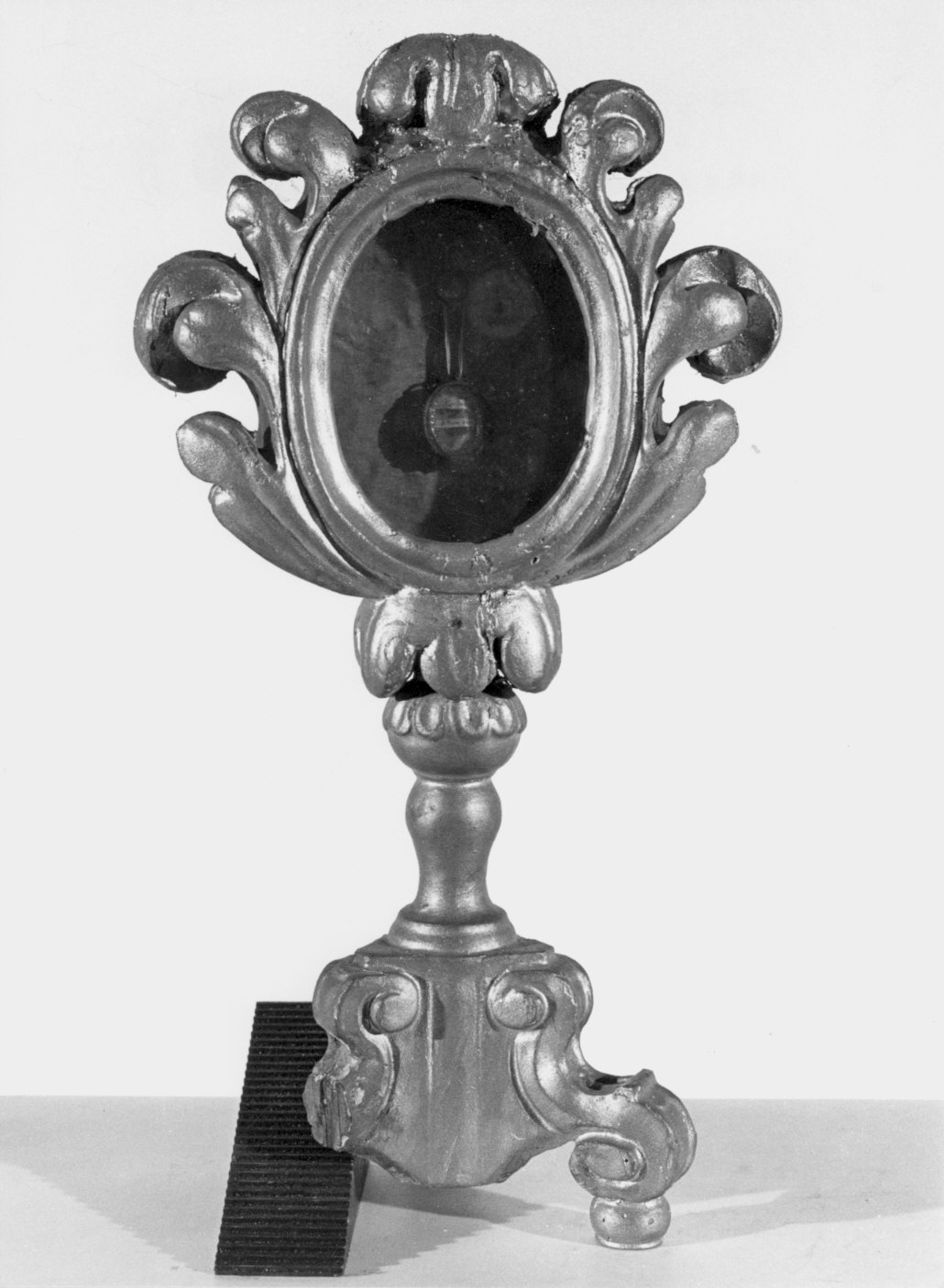 reliquiario - a ostensorio, opera isolata - bottega valtellinese (sec. XIX)