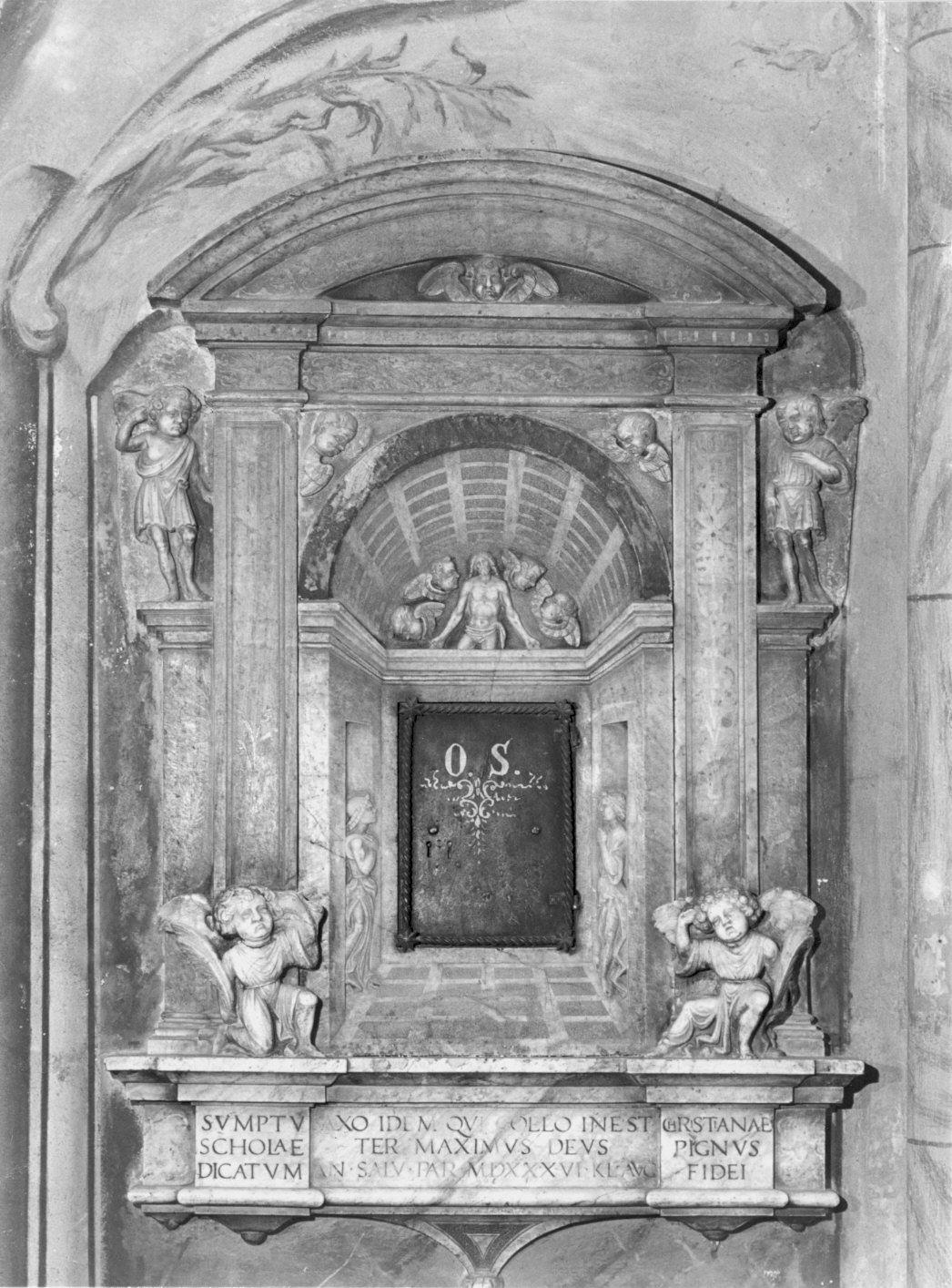 tabernacolo, opera isolata di Rodari Iacopo (attribuito) (sec. XVI)