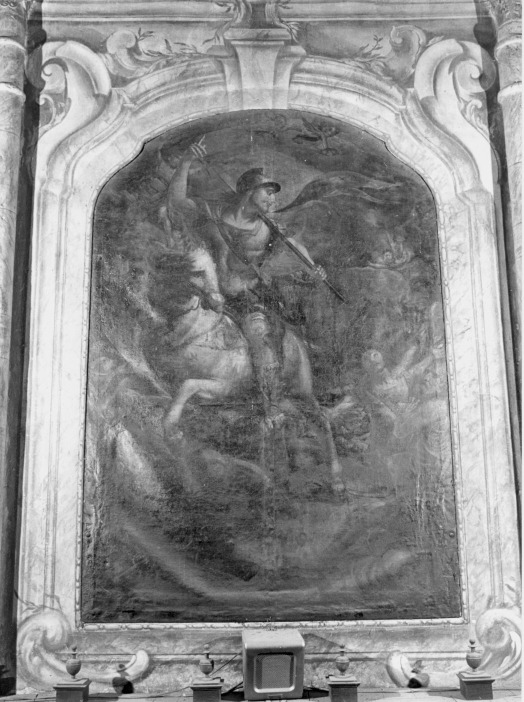 San Maurizio (dipinto, opera isolata) di Romegialli Giovanni Pietro (attribuito) (sec. XVIII)