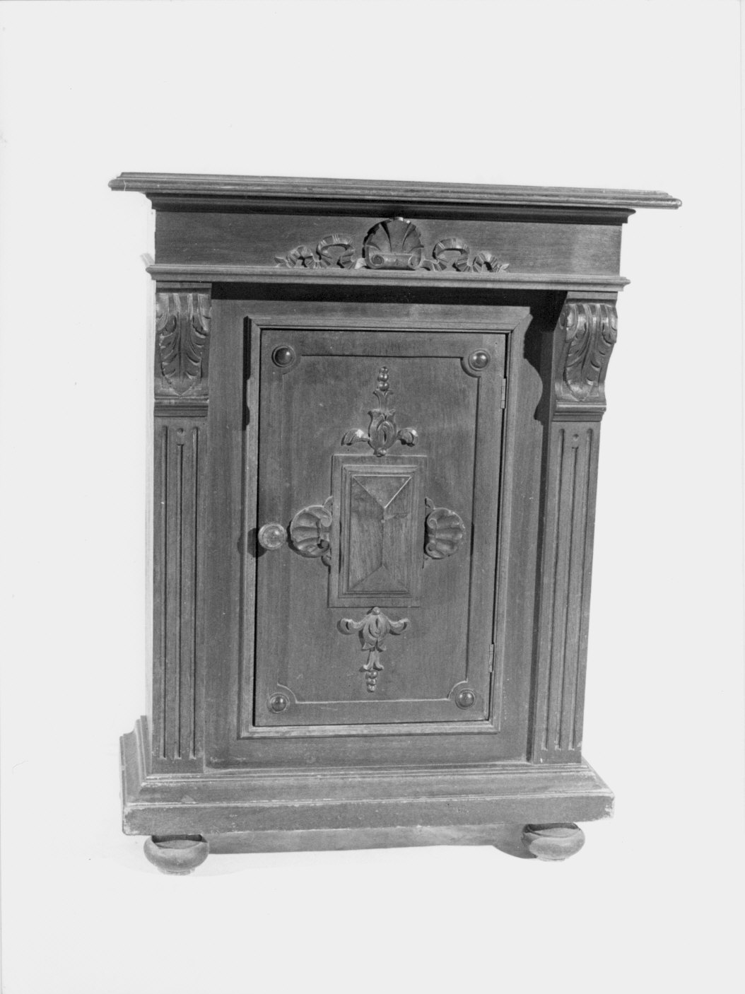 armadietto, opera isolata - bottega lombarda (sec. XIX)