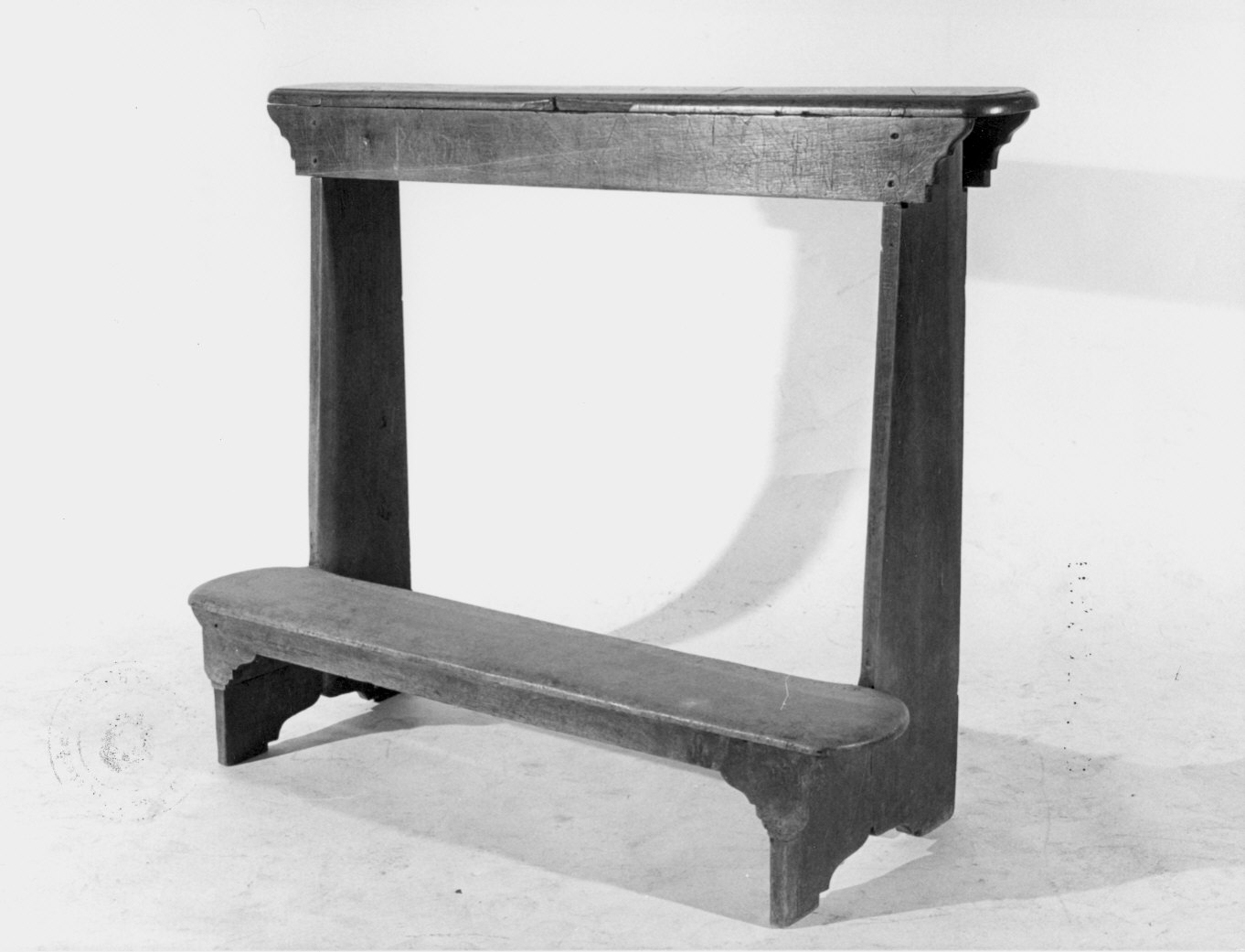 inginocchiatoio, coppia - bottega valtellinese (sec. XIX)