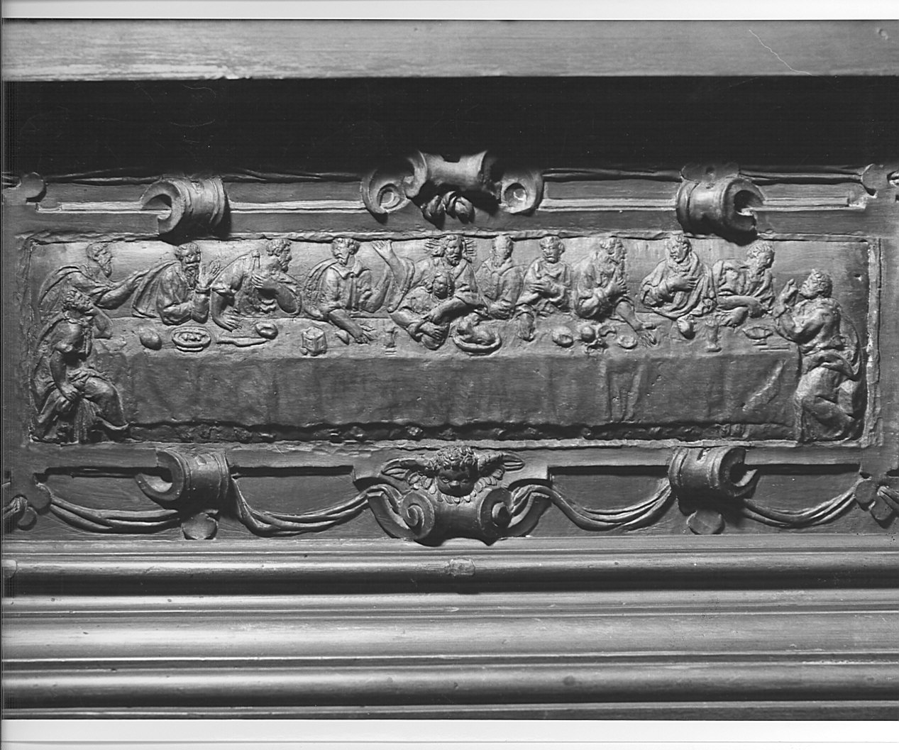 ultima cena (rilievo, elemento d'insieme) di Guicciardi Francesco, Guicciardi Innocenzo (sec. XVI)