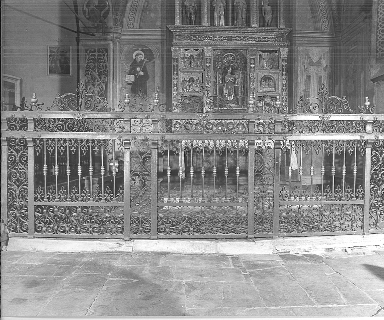 cancellata, opera isolata - bottega valtellinese (sec. XVII)