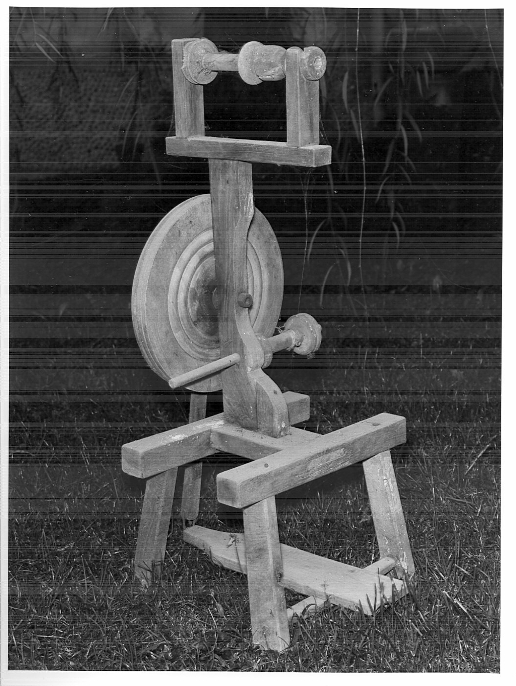 Non rilevato (filatoio a pedale) - bottega lombarda (sec. XX)