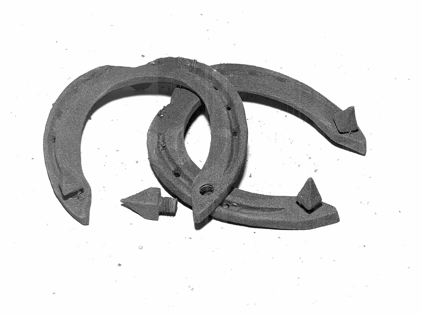 Non rilevato (ferro da cavallo) - bottega lombarda (sec. XX)