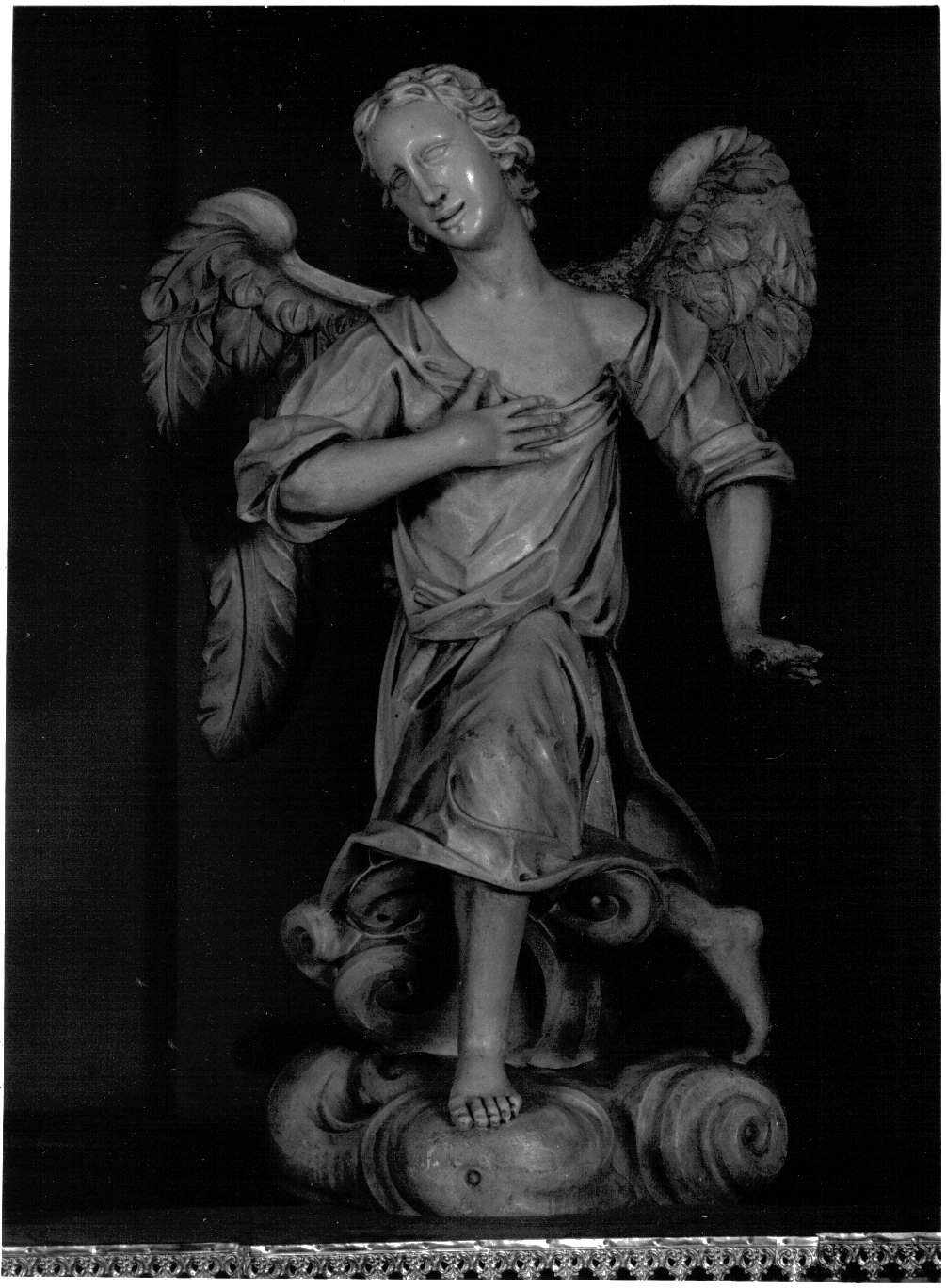 angelo (statua, opera isolata) - bottega lombarda (sec. XVII)
