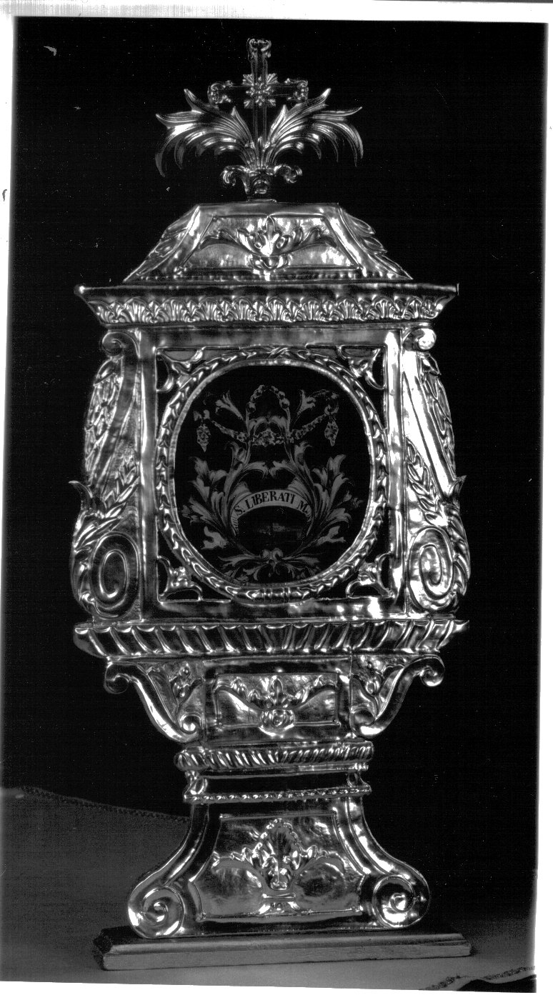 reliquiario, serie - bottega lombarda (sec. XIX)