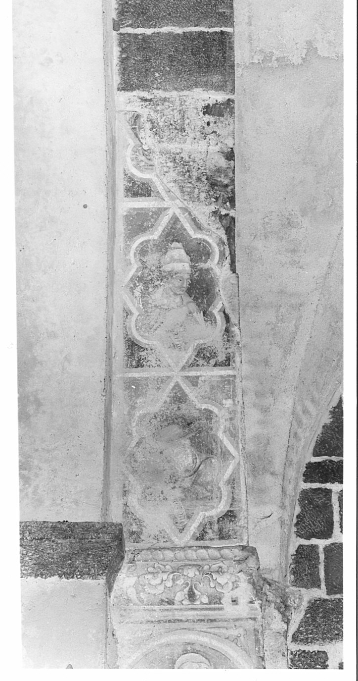 Santi (dipinto murale) - ambito lombardo (seconda metà sec. XV)