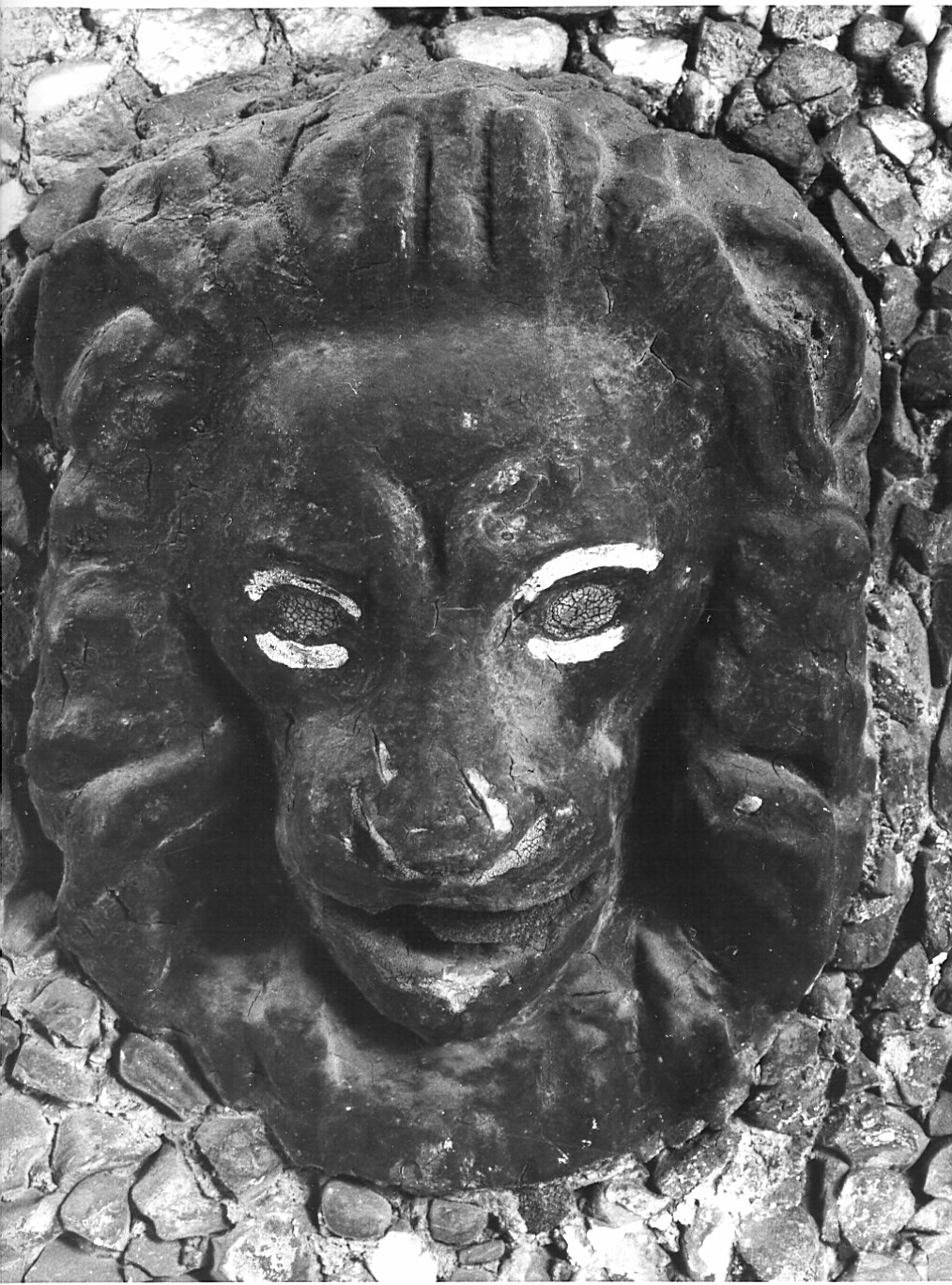 testa di leone (rilievo) - bottega lombarda (fine sec. XVIII)