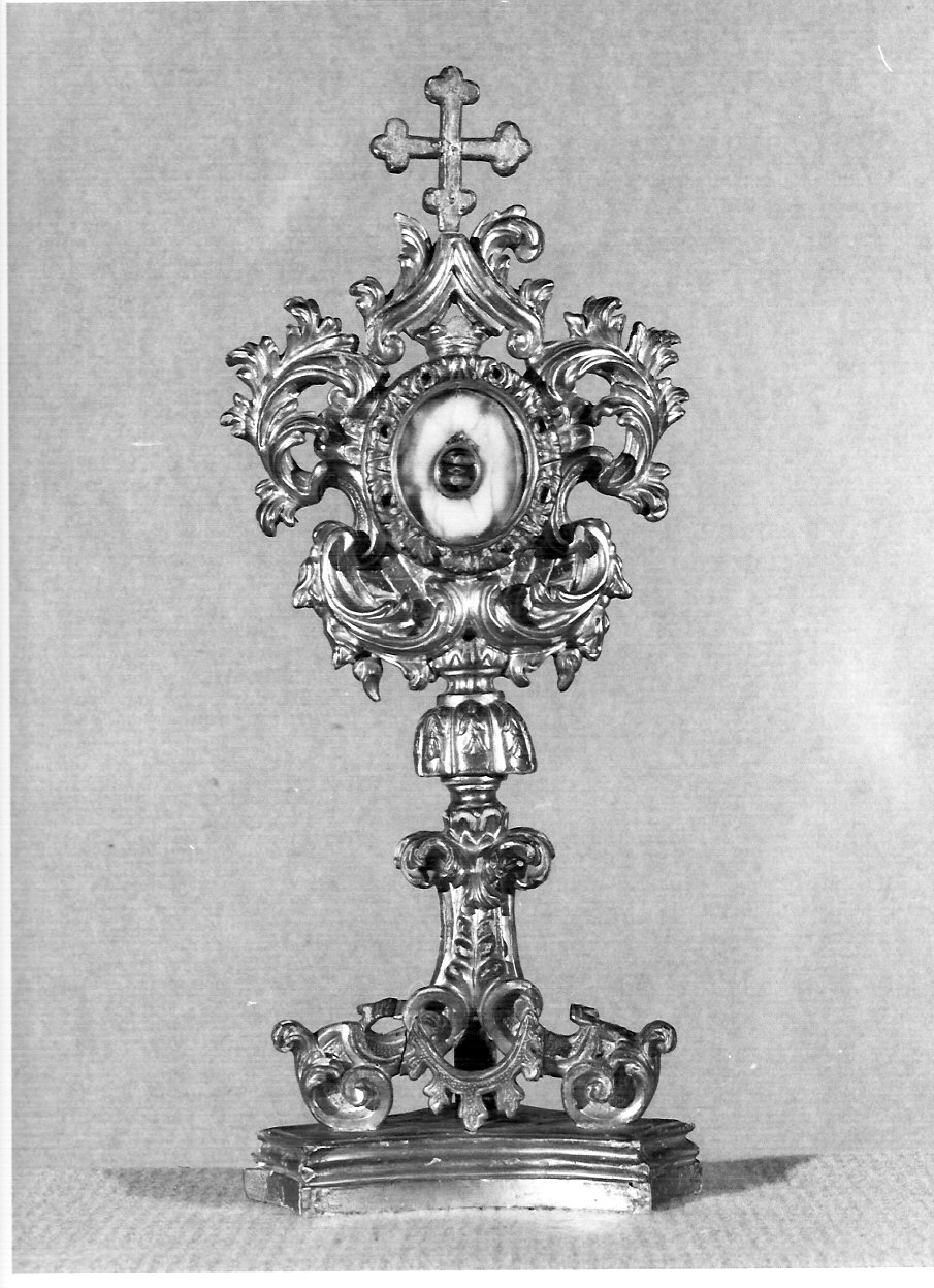 reliquiario - a ostensorio, opera isolata - bottega lombarda (metà sec. XVIII)