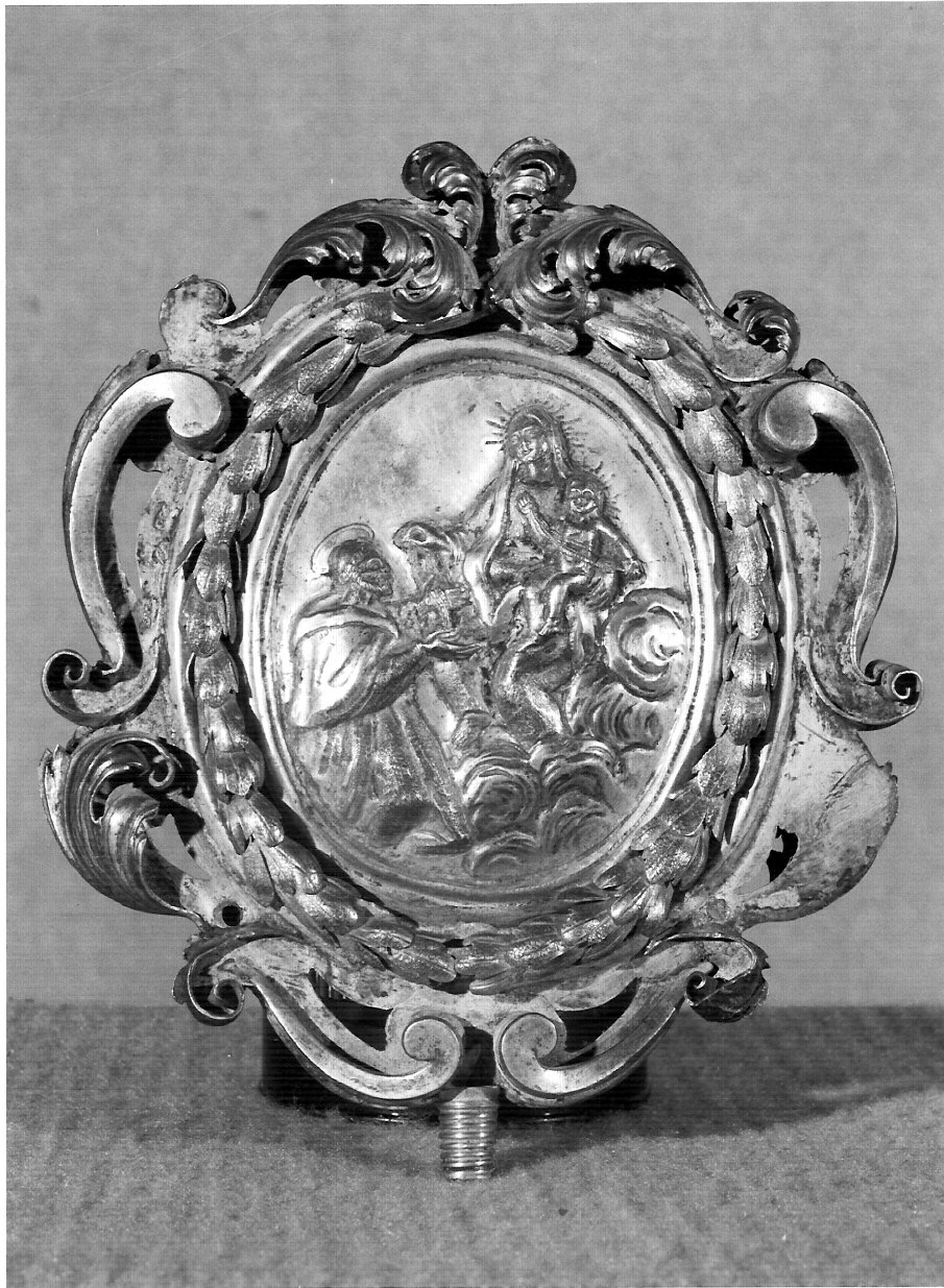 emblema di confraternita, opera isolata - bottega siciliana (prima metà sec. XVIII)