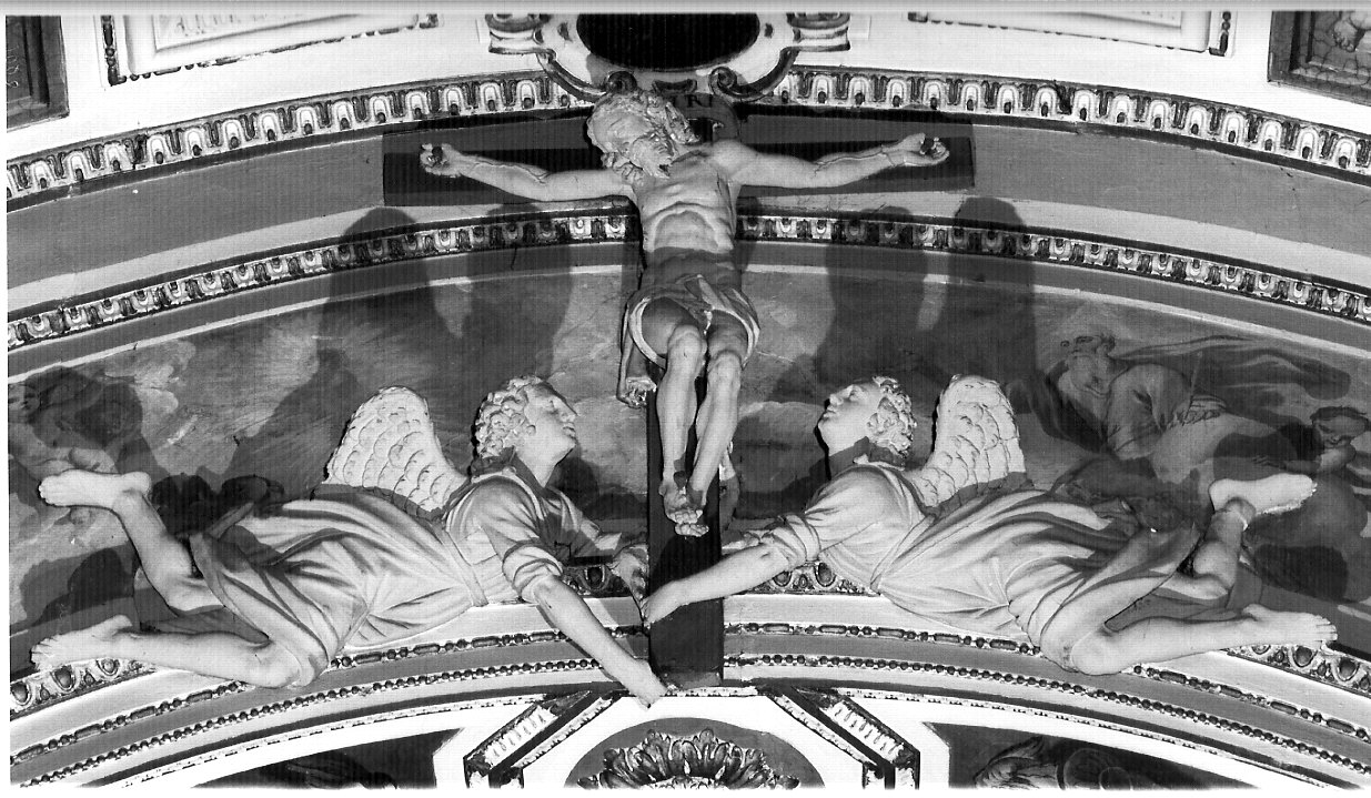 trionfo della croce (gruppo scultoreo, elemento d'insieme) - bottega lombarda (secc. XVII/ XVIII)
