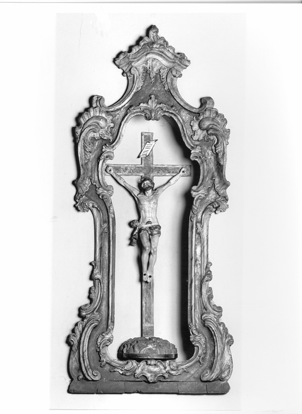 nicchia - bottega lombarda (sec. XVIII)