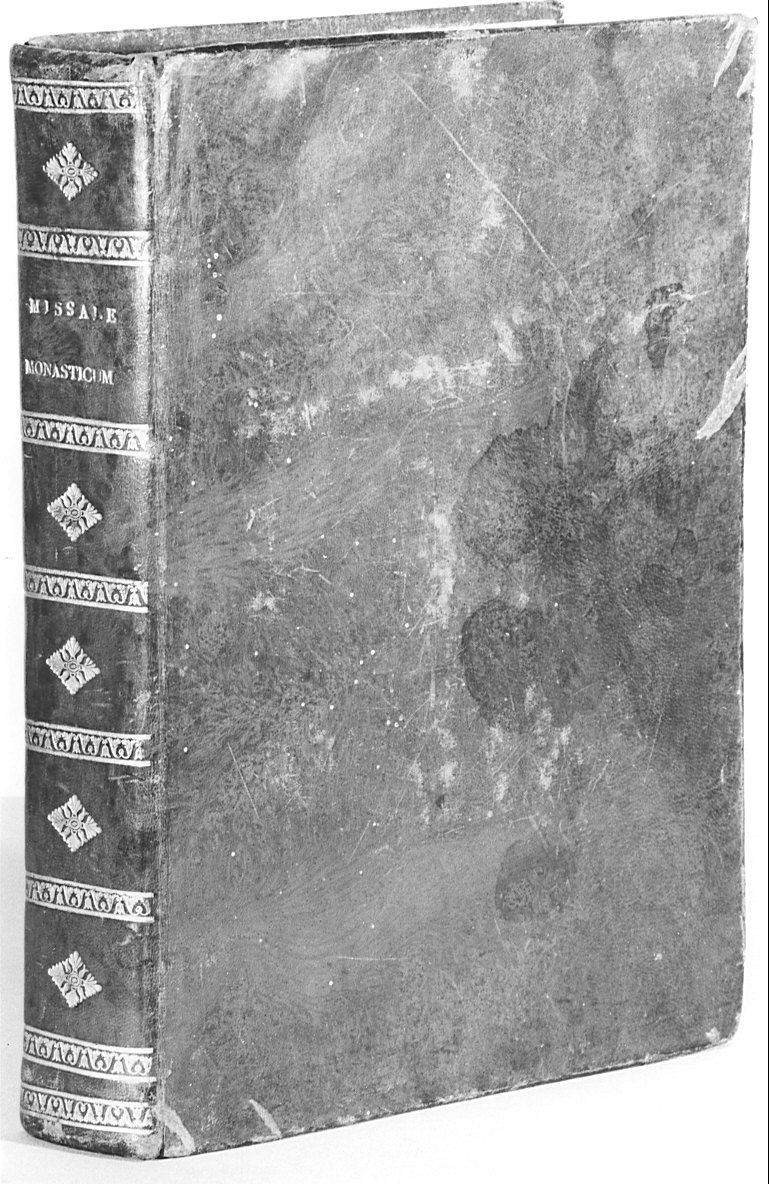 coperta di libro liturgico, opera isolata - bottega italiana (sec. XVIII)