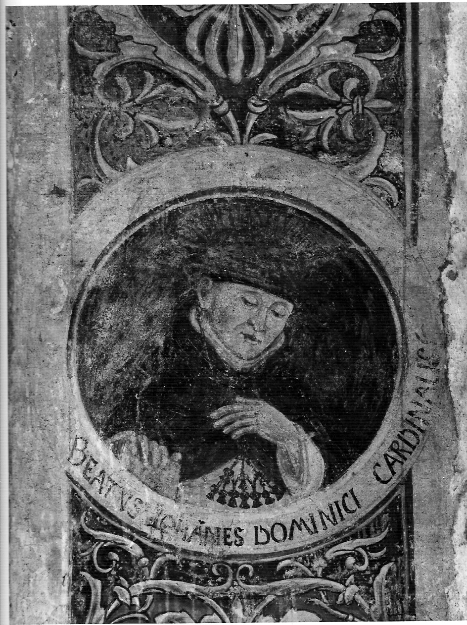 beato Giovanni Domenico cardinale (dipinto murale, complesso decorativo) - ambito lombardo (fine sec. XV)