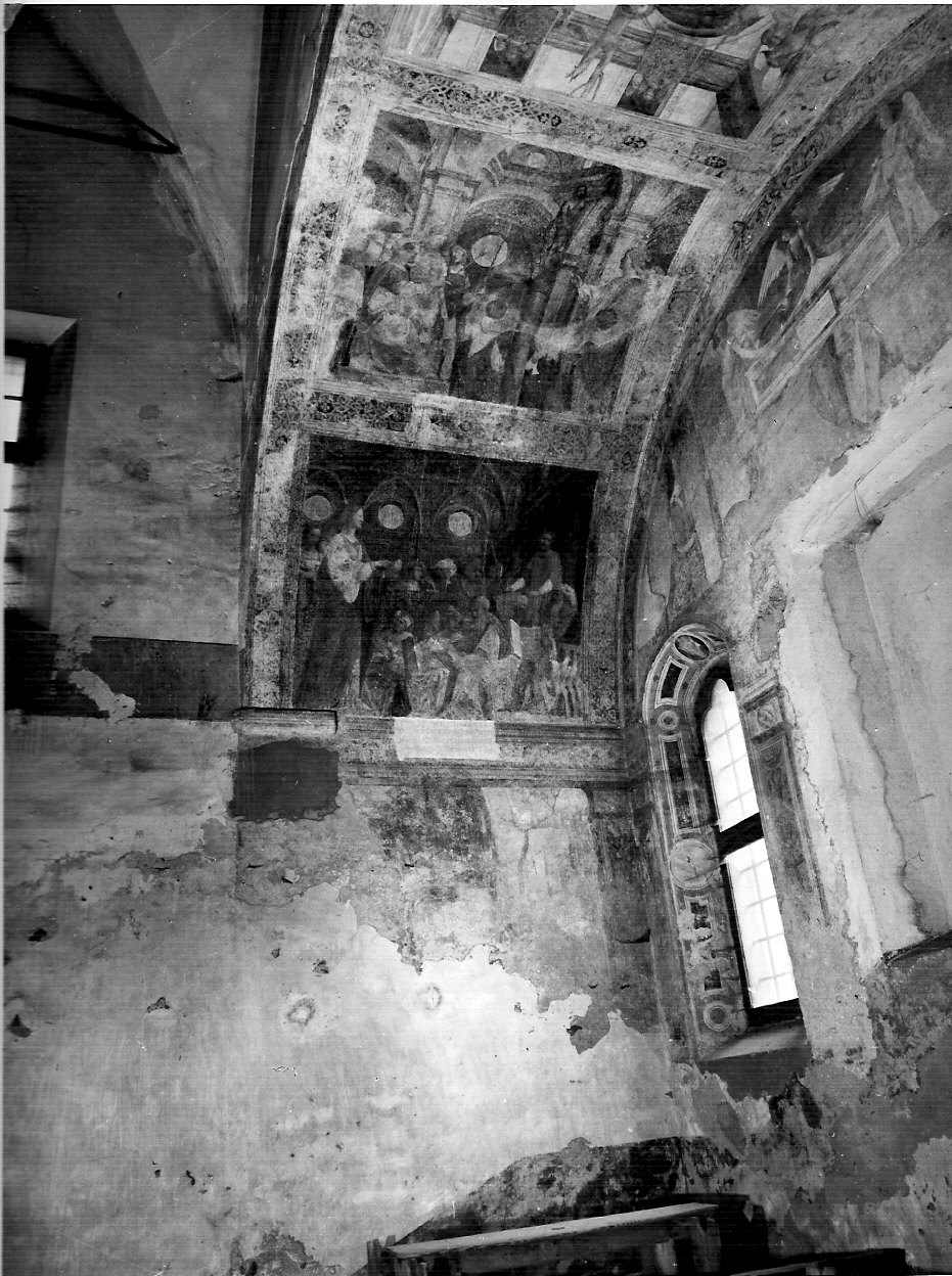 dipinto murale, elemento d'insieme di De Donati Bernardino (sec. XVI)