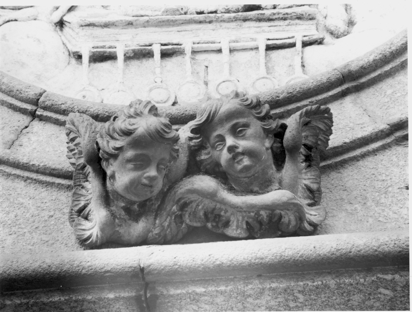 cherubini (scultura, coppia) di Salterio Stefano (attribuito) (sec. XVIII)
