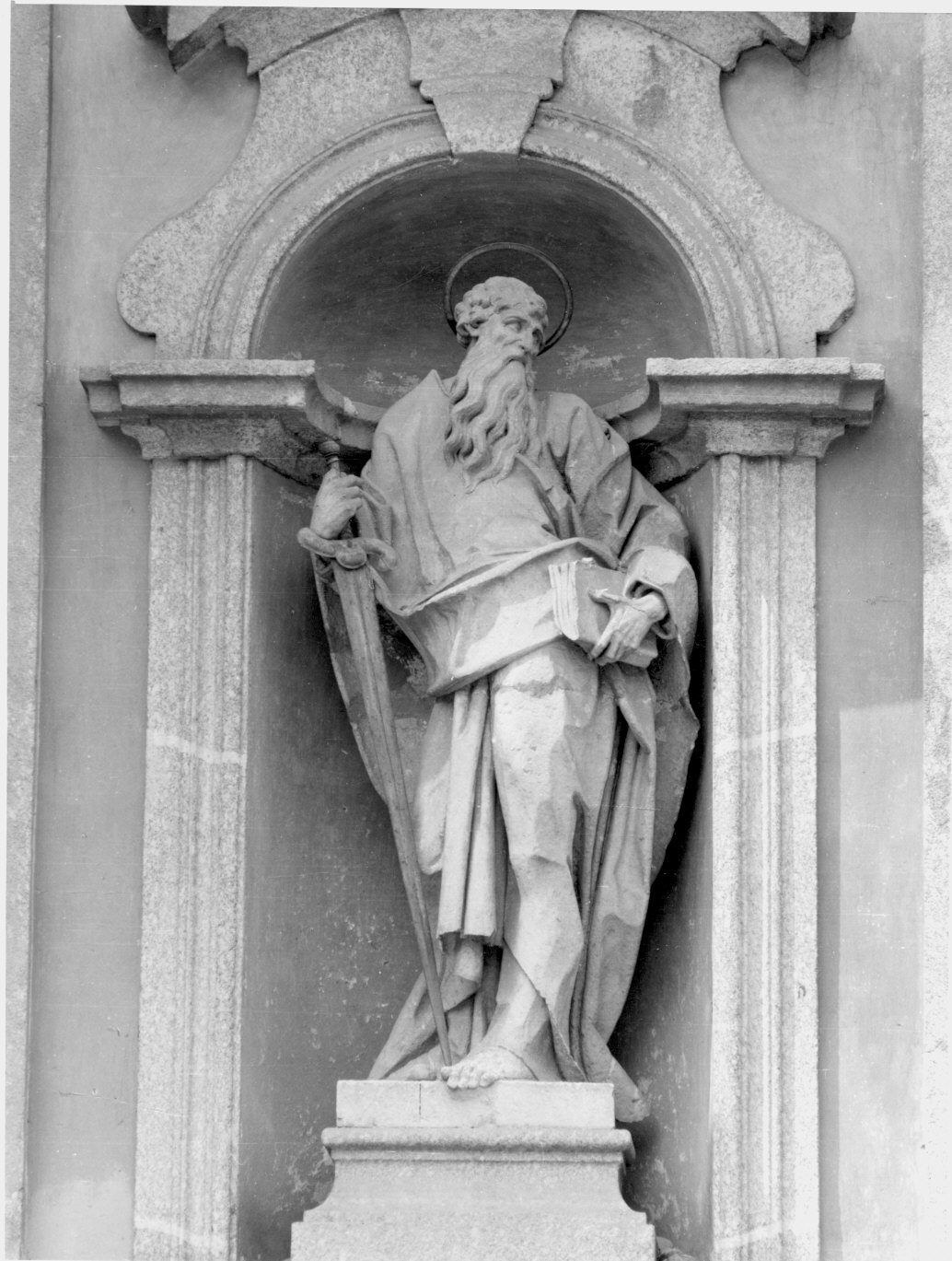 San Paolo (statua) di Salterio Stefano (attribuito) (seconda metà sec. XVIII)