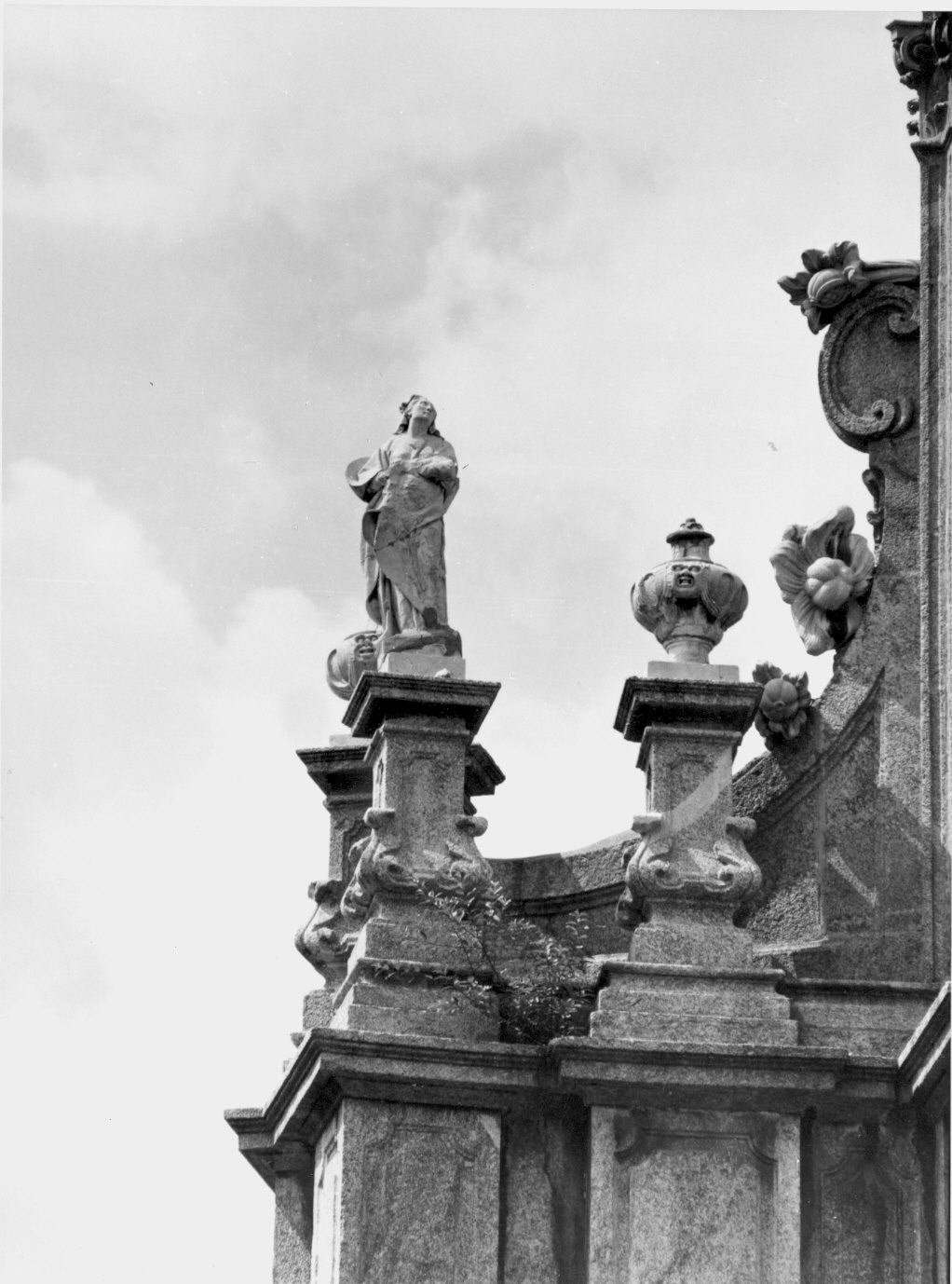 Sant'Elisabetta (statua) di Salterio Stefano (attribuito) (seconda metà sec. XVIII)