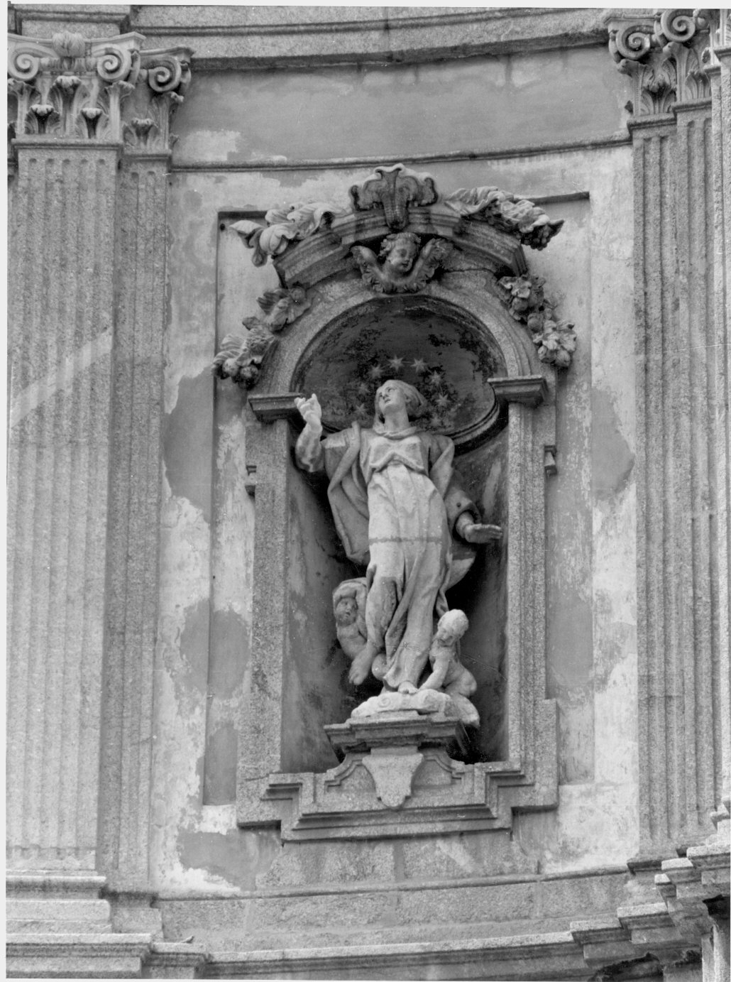 Madonna Assunta (statua) di Salterio Stefano (attribuito) (seconda metà sec. XVIII)