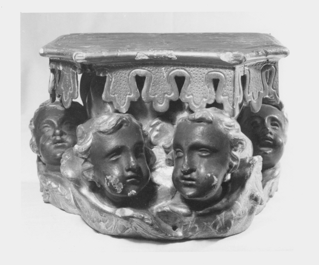 tronetto per esposizione eucaristica - bottega lombarda (sec. XIX)