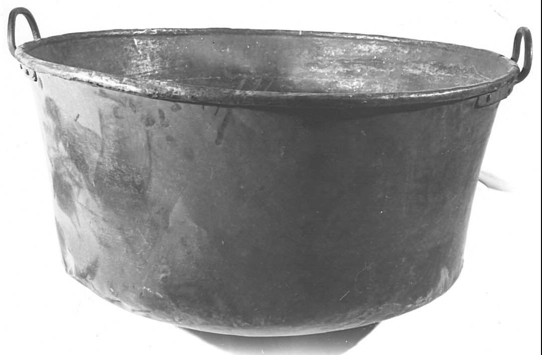 paiolo, opera isolata - bottega lombarda (sec. XIX)