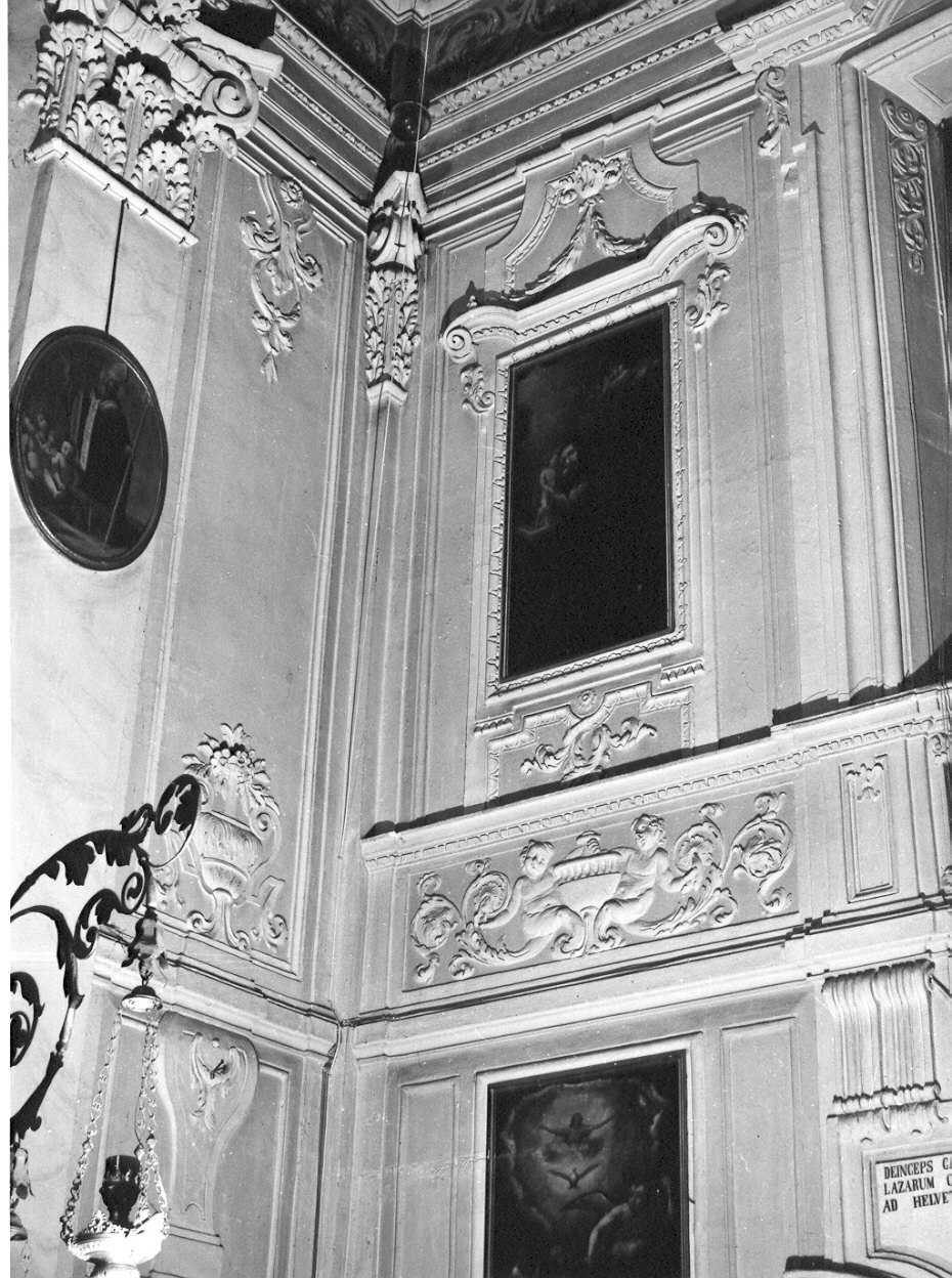 decorazione plastica, elemento d'insieme - ambito lombardo (sec. XVIII)