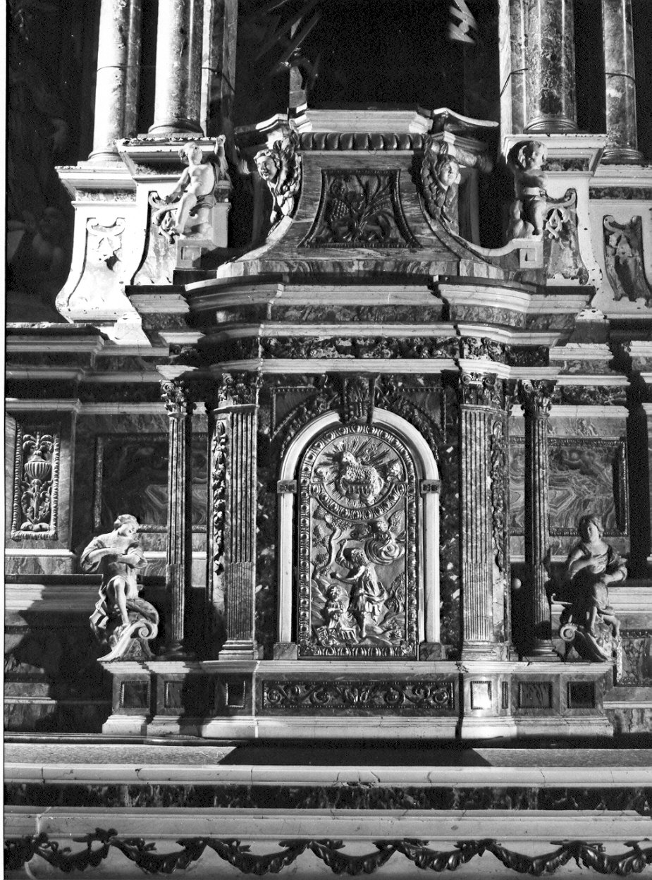 tabernacolo, elemento d'insieme - ambito lombardo (sec. XVIII)
