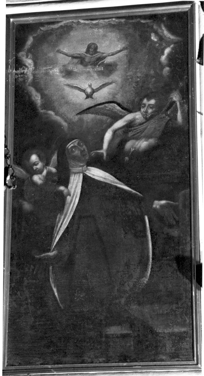 estasi di Santa Teresa d'Avila (dipinto, opera isolata) - ambito lombardo (sec. XVII)