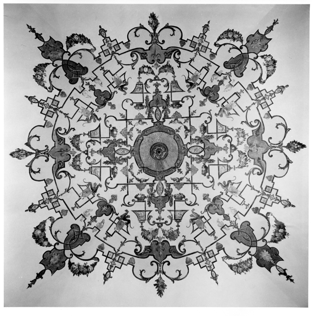 motivi decorativi (dipinto murale, opera isolata) - ambito lombardo (fine sec. XVIII)