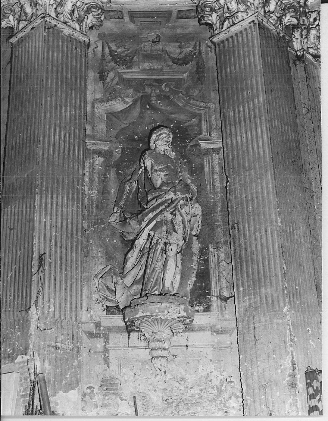 profeta (statua) - bottega lombarda (seconda metà sec. XVII)