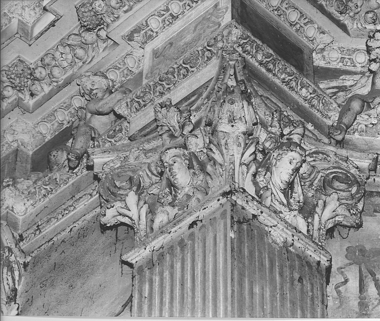 capitello - bottega lombarda (seconda metà sec. XVII)