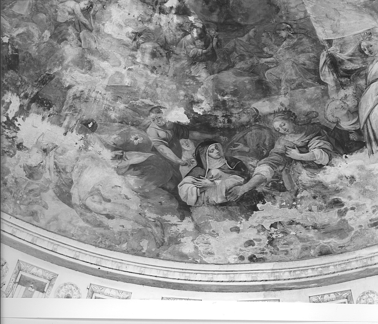 Santi (dipinto) di Recchi Gian Paolo, Recchi Raffaello (sec. XVII)