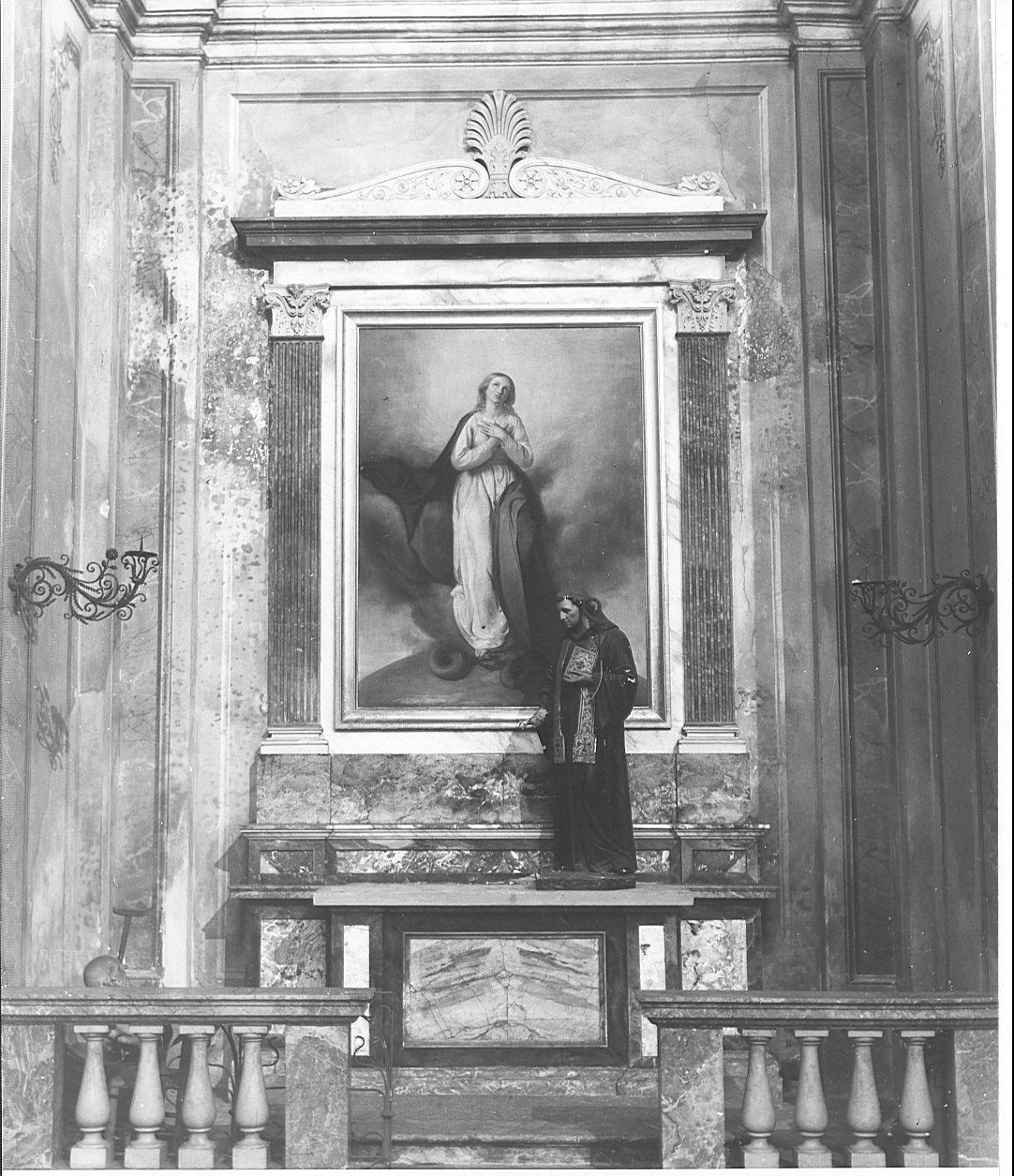 altare, complesso decorativo - bottega lombarda (sec. XIX)