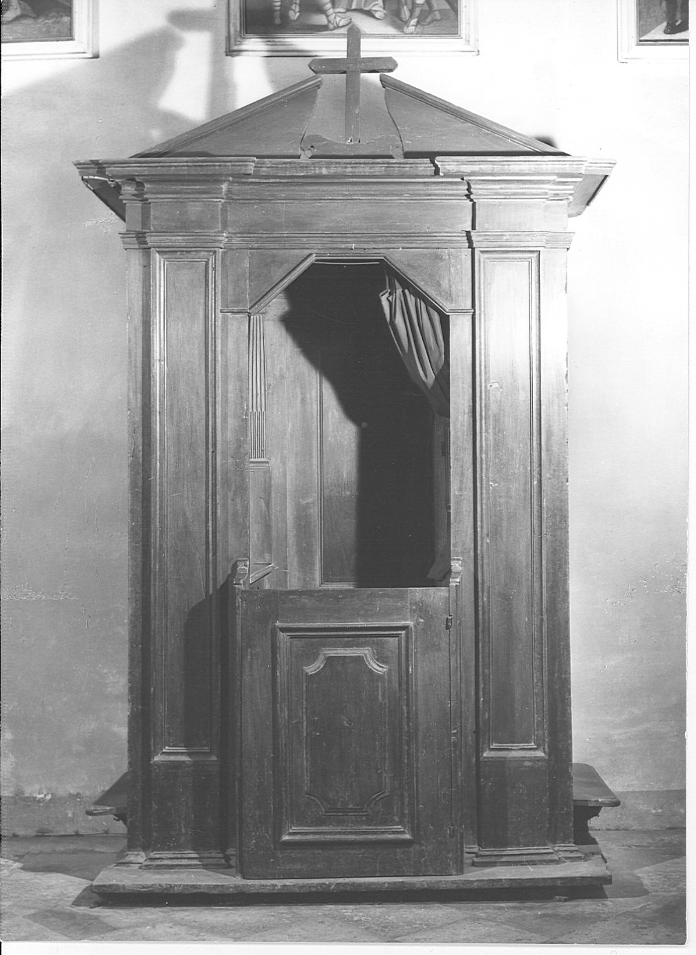 confessionale, opera isolata - bottega lombarda (sec. XVII)