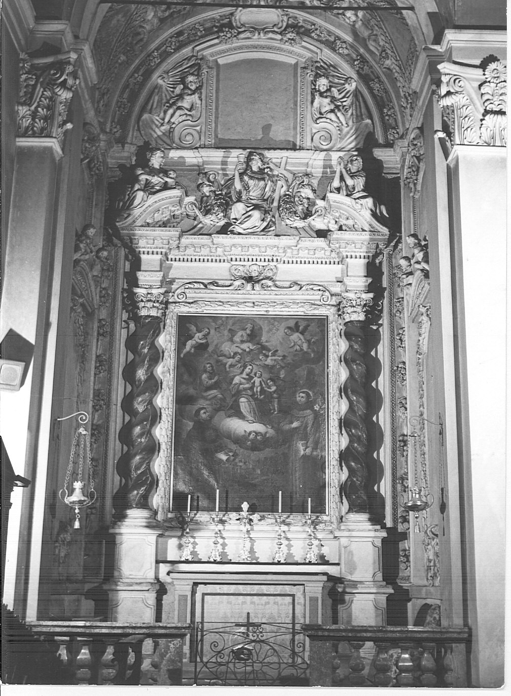 altare - bottega lombarda (seconda metà sec. XVII)