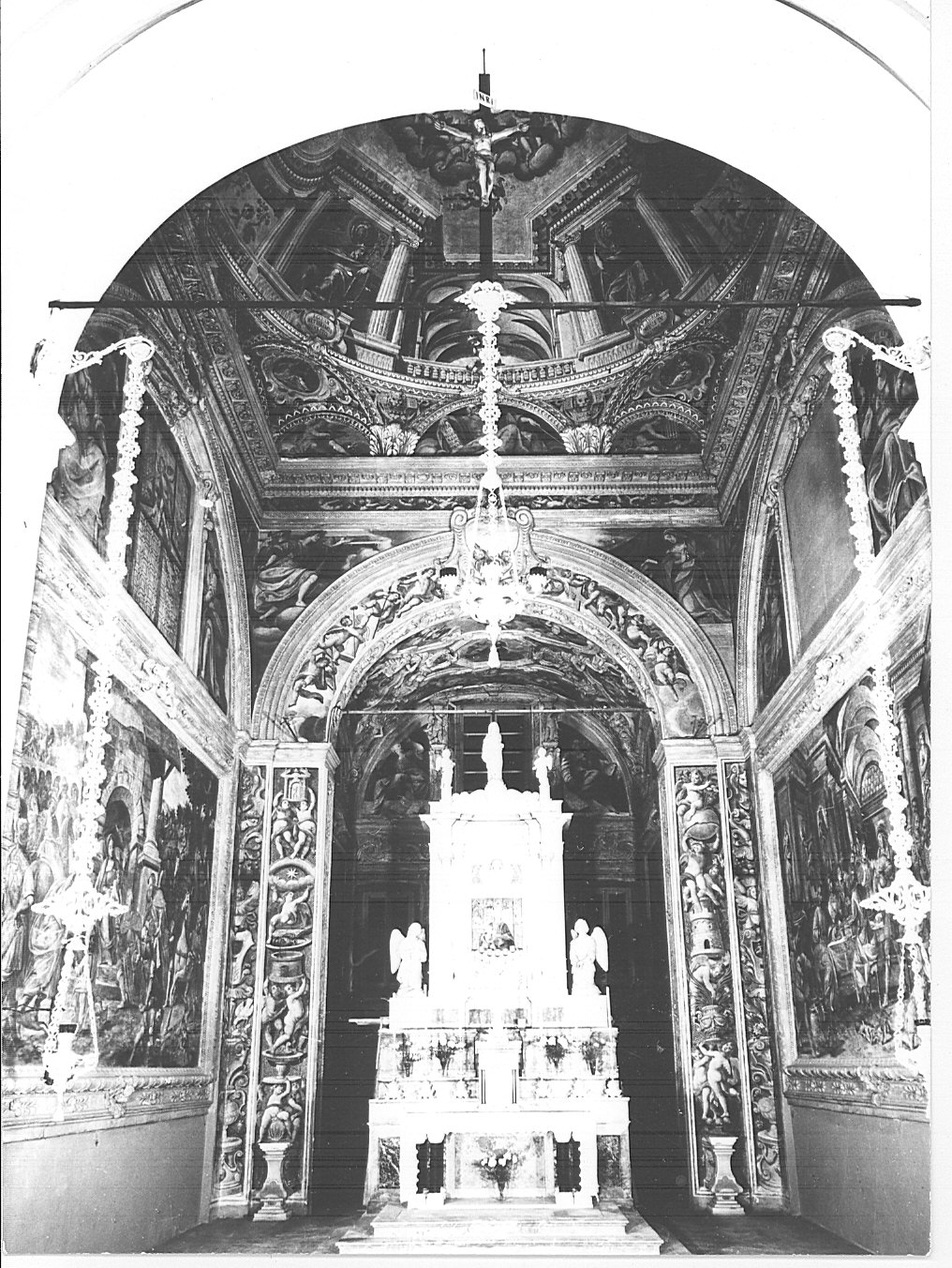 dipinto murale, ciclo di Della Rovere Giovanni Mauro detto Fiamminghino (sec. XVII)