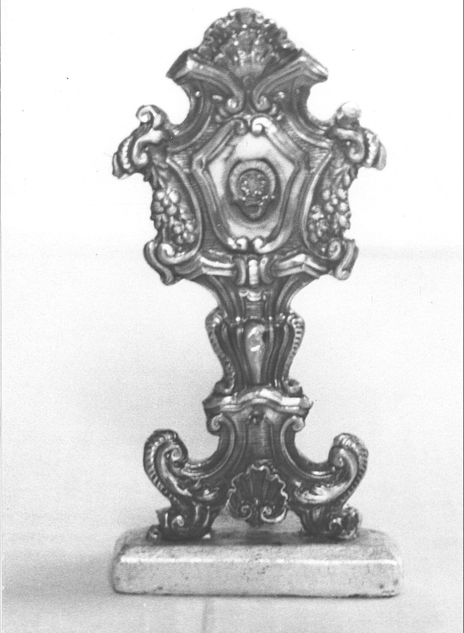 reliquiario - a ostensorio, opera isolata - bottega lombarda (sec. XVIII)