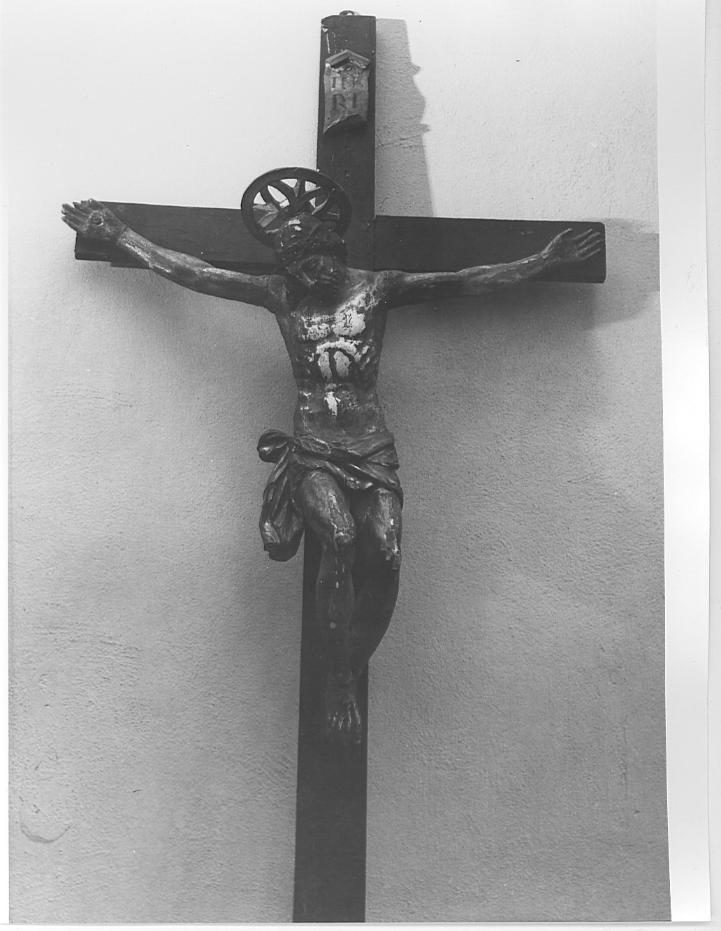 crocifisso, opera isolata - bottega lombarda (fine/inizio secc. XVII/ XVIII)