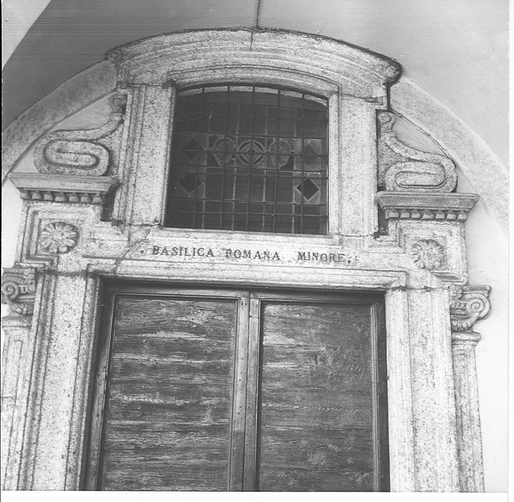 portale, opera isolata - bottega lombarda (prima metà sec. XVII)