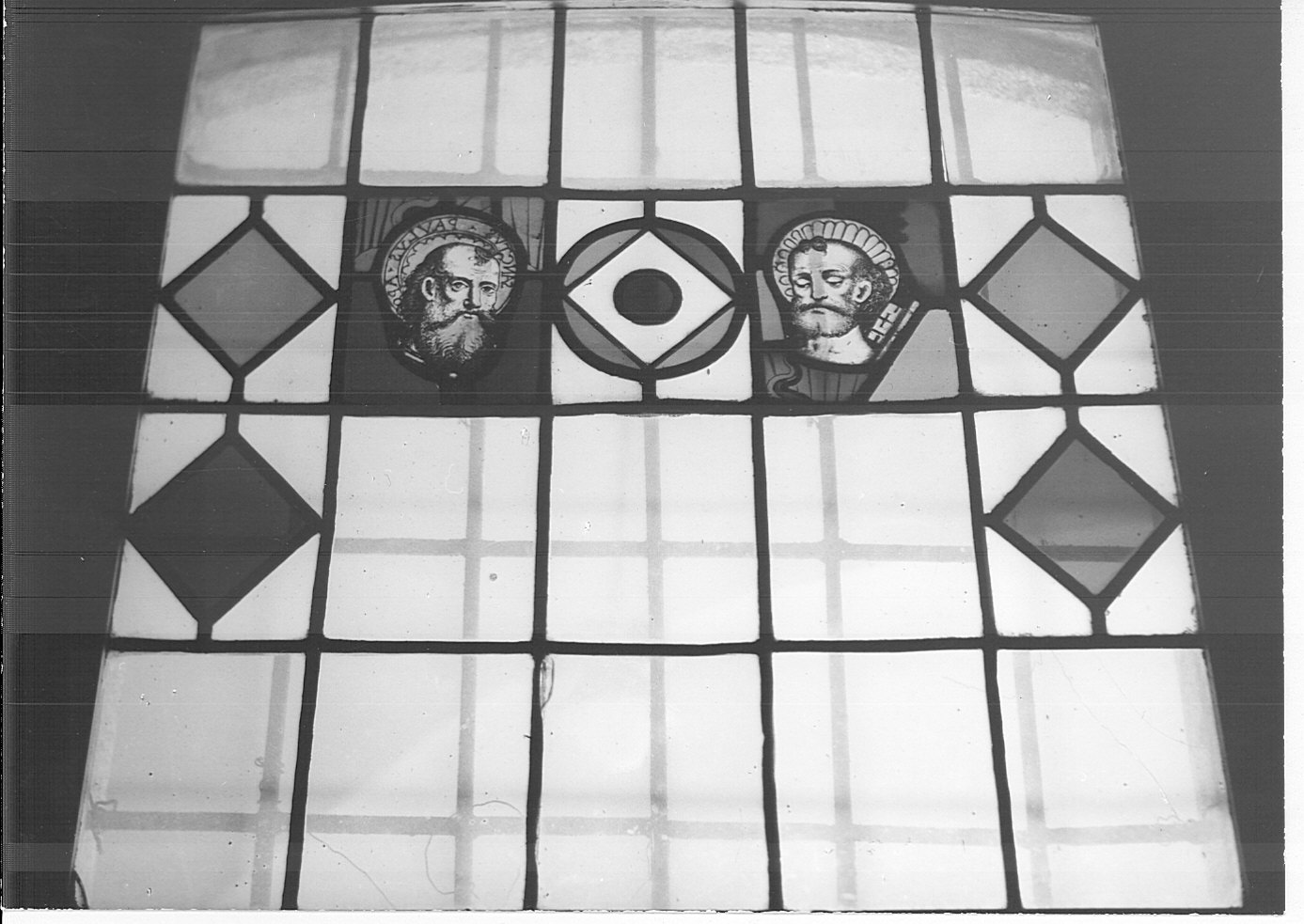 vetrata, opera isolata - bottega lombarda (sec. XV)