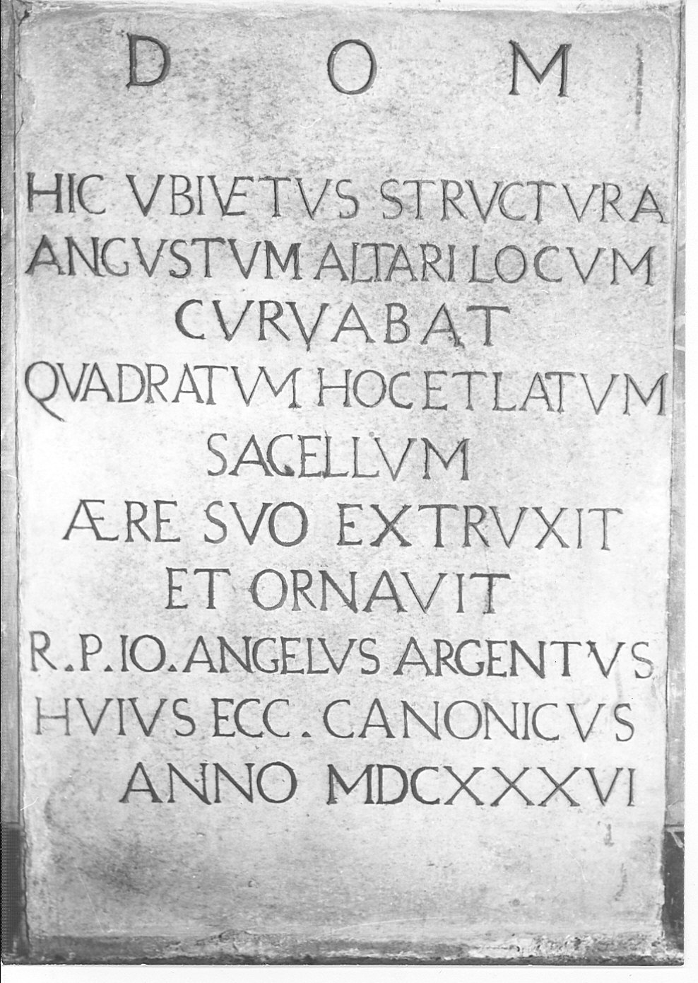 lapide, opera isolata - bottega lombarda (prima metà sec. XVII)