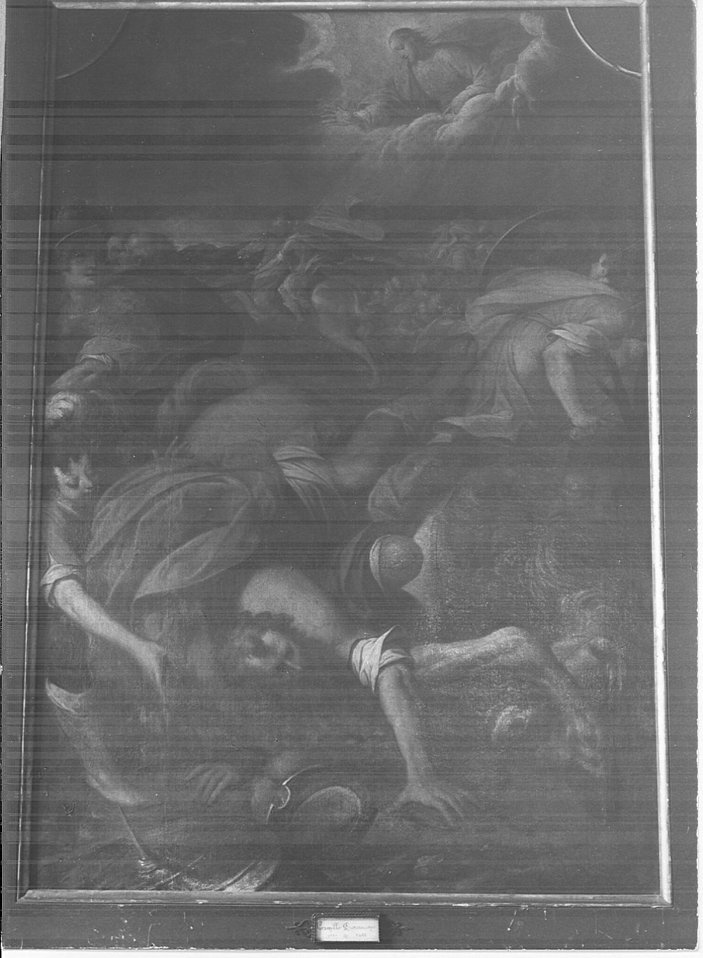 conversione di San Paolo (dipinto, opera isolata) di Procaccini Camillo (attribuito) (fine/inizio secc. XVI/ XVII)