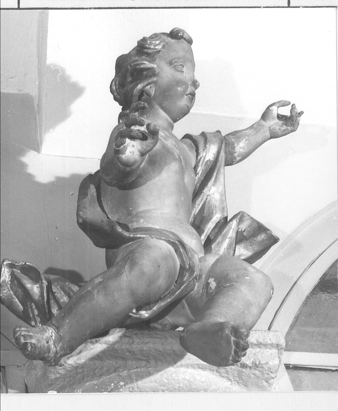 angioletti (scultura, serie) - bottega lombarda (sec. XVIII)