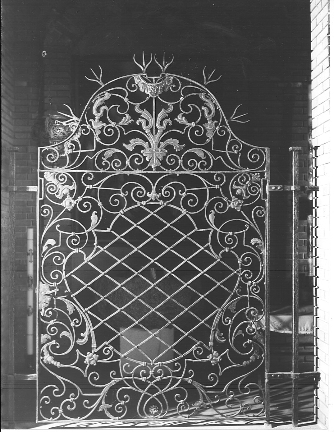 cancellata, opera isolata - bottega lombarda (sec. XVIII)