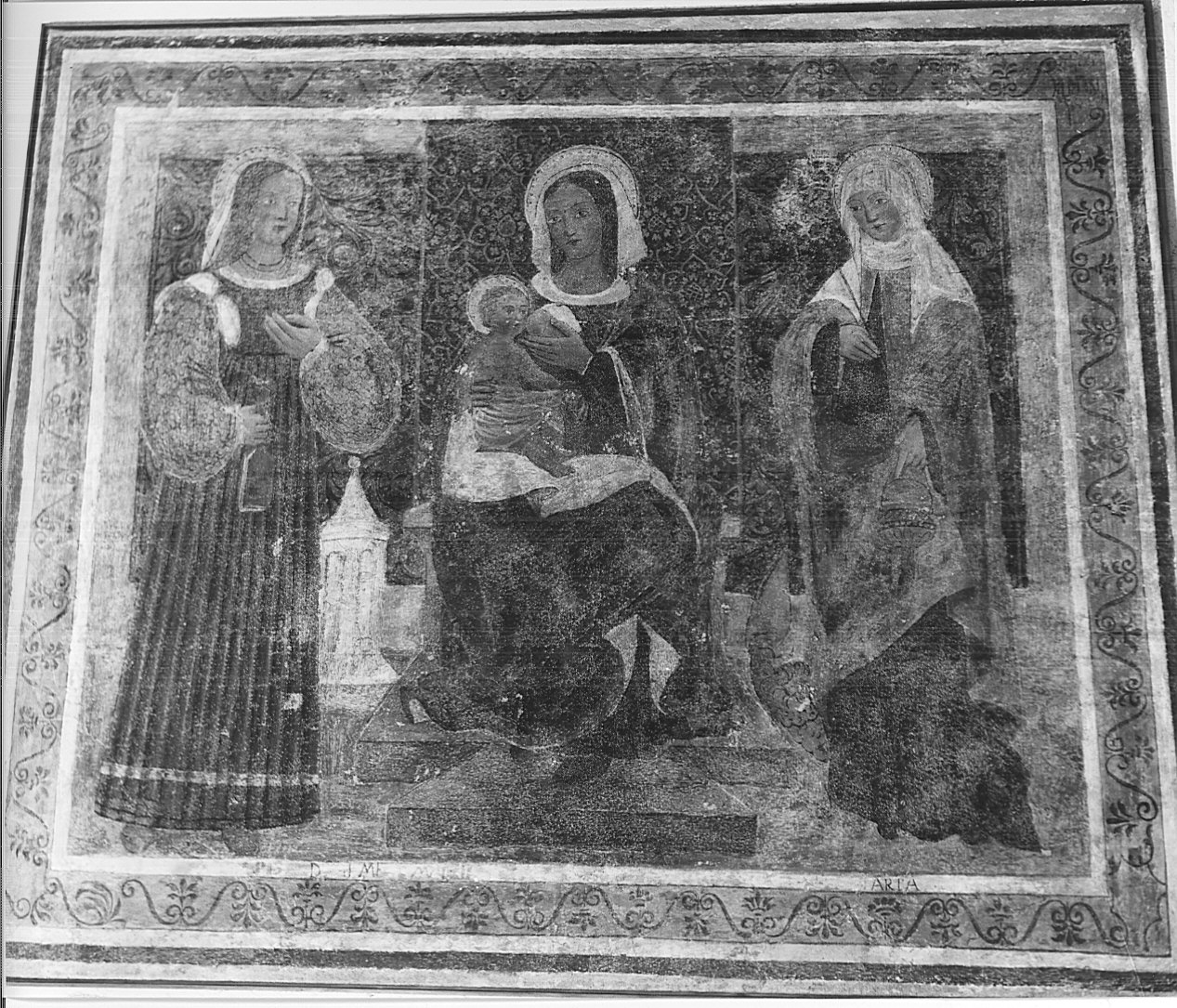 Madonna del Latte (dipinto, opera isolata) - ambito lombardo (sec. XVI)