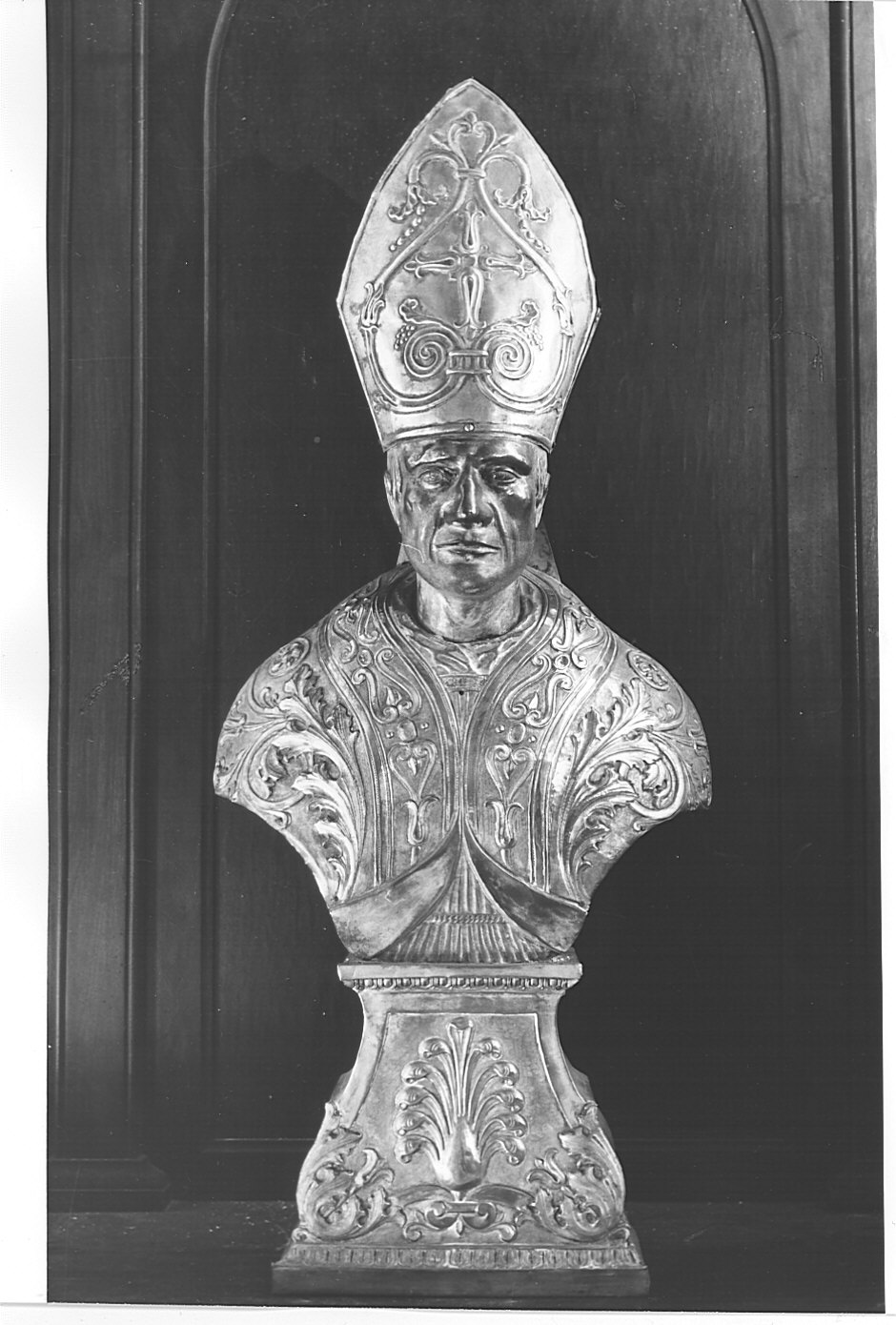 San Carlo Borromeo (reliquiario - a busto) - bottega lombarda (sec. XIX)